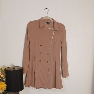 Timing Blush Tan Coat
